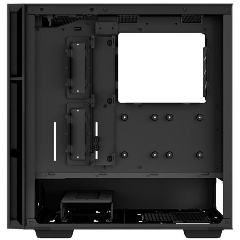 Kuti kompjuteri Deepcool CH560 ARGB, Midi Tower, me fllad ARGB, e zezë