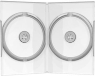 Кутија за дискови MediaRange BOX26, за DVD, пластична, транспарентна