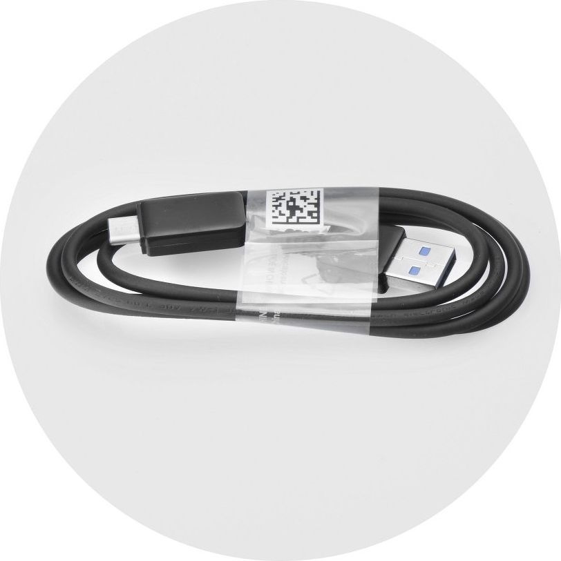 Kabllo USB Partner Tele.com USB-A në USB-C, 1 m, 2A, e zezë