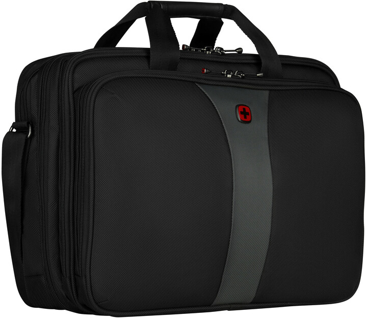 Ҫantë për laptop Wenger legacy 17”, e zezë/hirtë