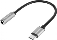 Аудио адаптер Kruger&amp;Matz USB C во 3.5mm, сребрен