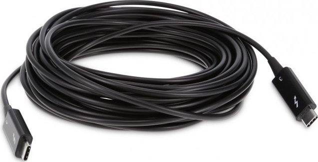 Kabllo video LMP Thunderbolt 3, optike, 25m, USB C