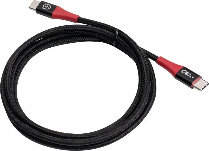 Kабел USB MicroConnect USB C во USB C, 1.5 m, 3 A, црн