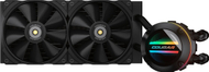 Sistem ftohës uji Cougar Poseidon GT 240, radiator 240 mm, ARGB, i zi