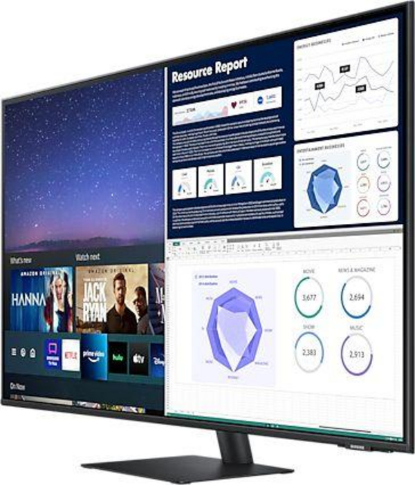 Monitor Smart Samsung M7 (LS43AM700UUXEN), 43", i zi