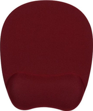 Mouse pad Powerton ERGO CALMA, memory foam, vine red