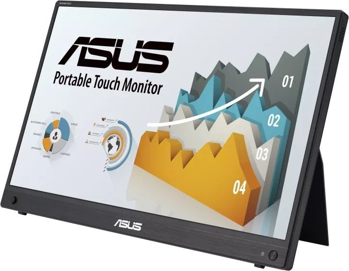Monitor portativ Asus ZenScreen Touch MB16AMTR, FullHD, 15.6", 60Hz, i zi