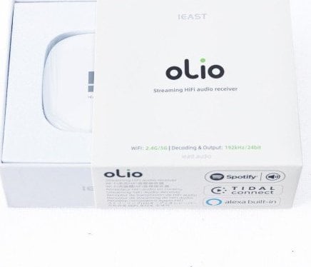 Streamer muzikor wireless iEast Oliostream, Bluetooth WiFi, multiroom, i bardhë