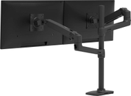 Mbajtës tavoline për monitor Ergotron 45-509-224, për deri 40", krah i dyfishtë, i zi