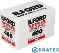Film fotografik Ilford XP2 Super 400, 400 ISO, bardh e zi