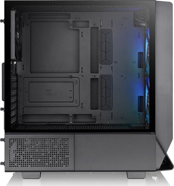 Kasë Thermaltake Ceres 330 TG ARGB, e zezë, Midi Tower