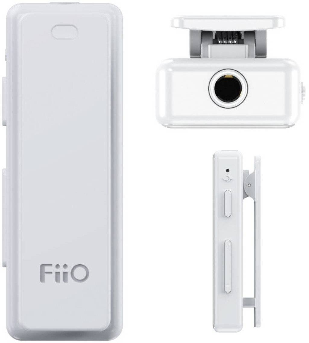 Amplifikator kufjesh FiiO BTR11, Bluetooth 5.3, mikrofon, i bardhë