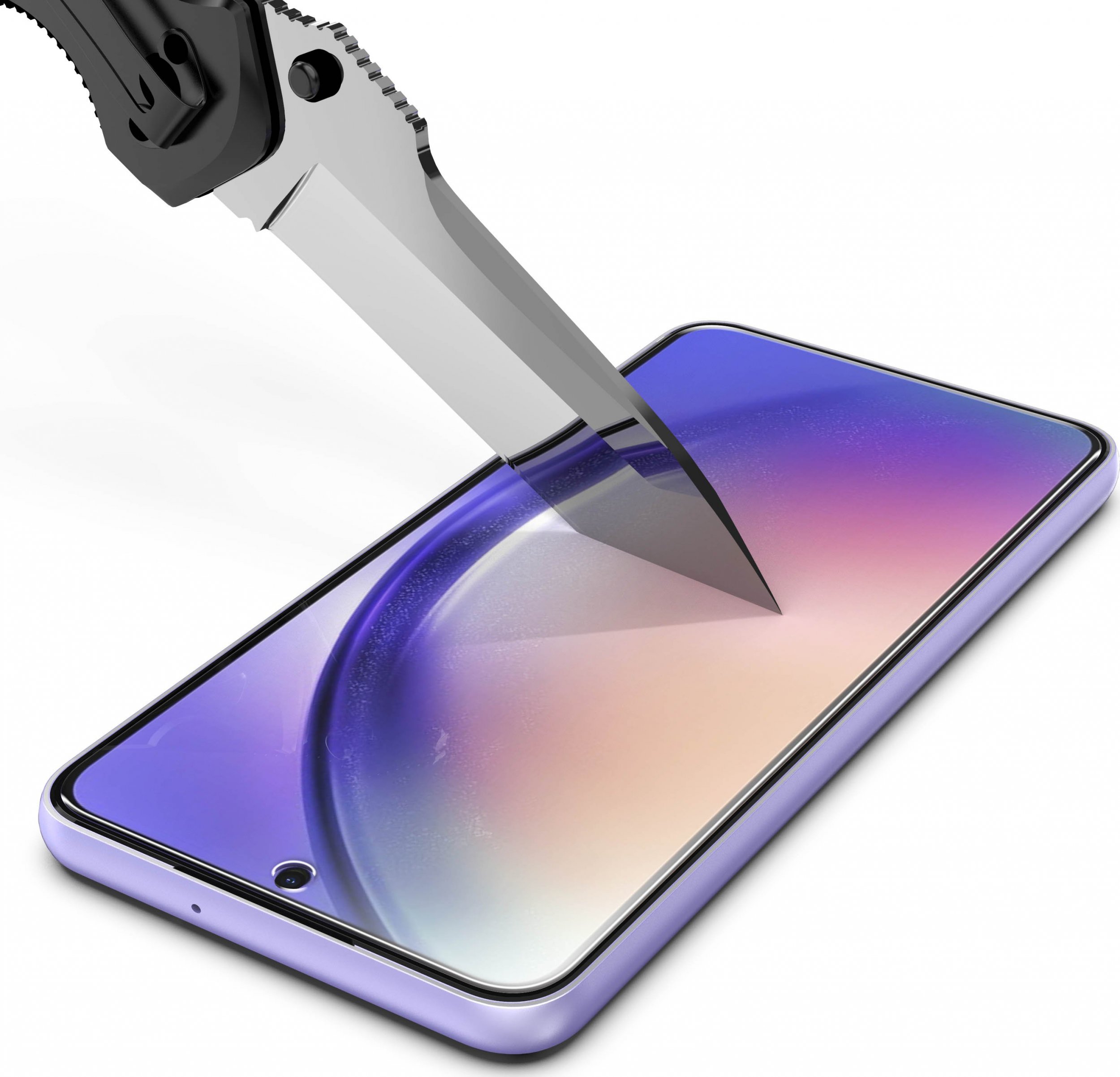 Mbrojtëse ekrani Mobile Origin për Samsung Galaxy A54 5G, xham i temperuar 9H, me aplikator, transparente