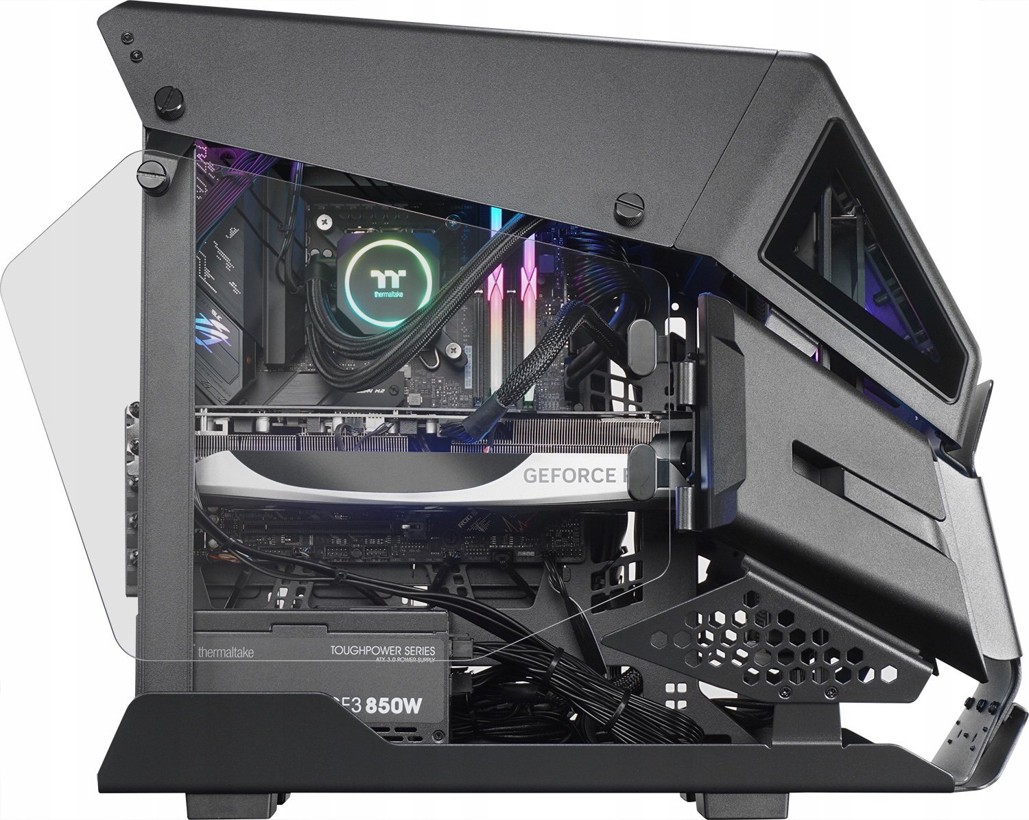 Kompjuter gaming Thermaltake Amalthea V2, i5 13600KF, RTX 4070 Ti, 32GB RAM, 1TB SSD, i zi