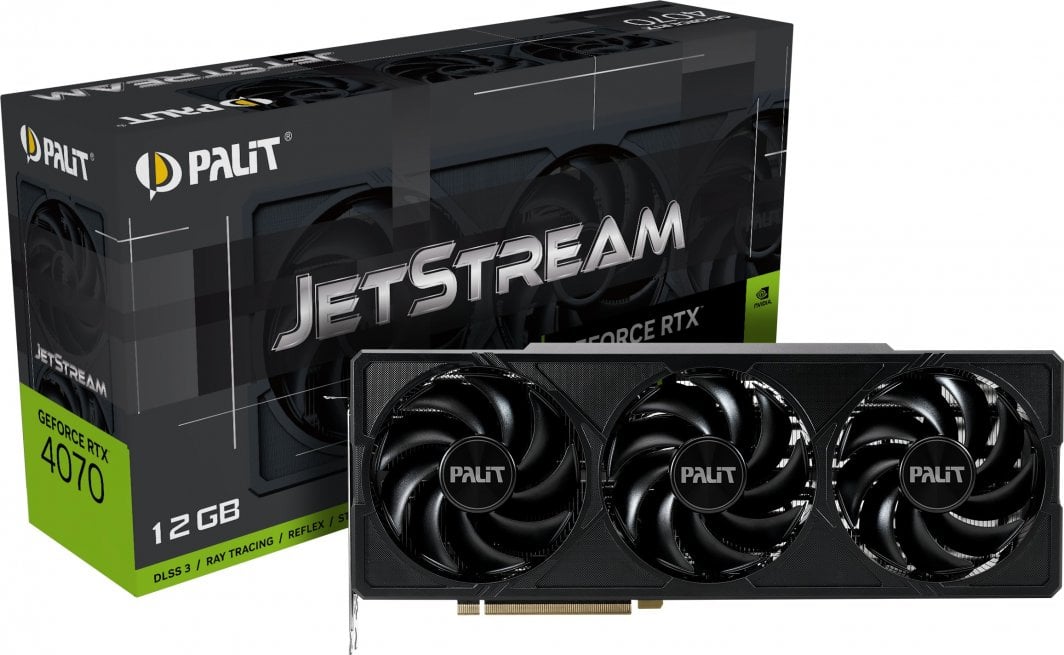 Kartelë grafike Palit GeForce RTX 4070 JetStream, 12GB