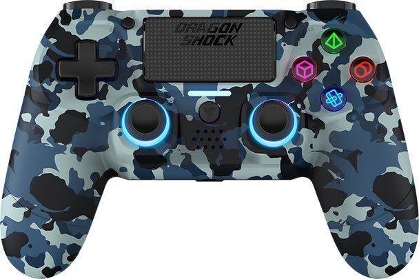 Gamepad DragonShock MIZAR BT, wireless, me Bluetooth, Blue Camouflage