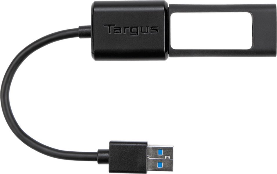 Kabllo USB A në USB C Targus, 10 cm, USB 3.0, e zezë