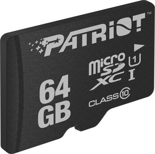 Kartë memorie Patriot LX Series MicroSDXC 10 UHS-I / U1 (PSF64GMDC10), 64 GB