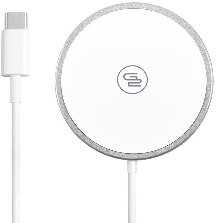 [OUTLET] Karikues wireless GoGEN me MagSafe, i bardhë				