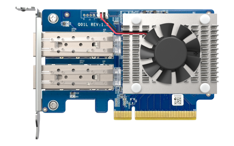 Kartë zgjeruese rrjeti QNAP QXG-10G2SF-NXE, 2 porta 10GbE SFP+, PCIe