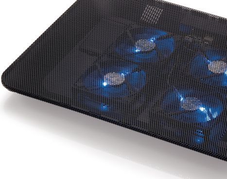 Вентилатор за ноутбук Conceptronic, 43,2 cm (17") (CNBCOOLPADL4F)