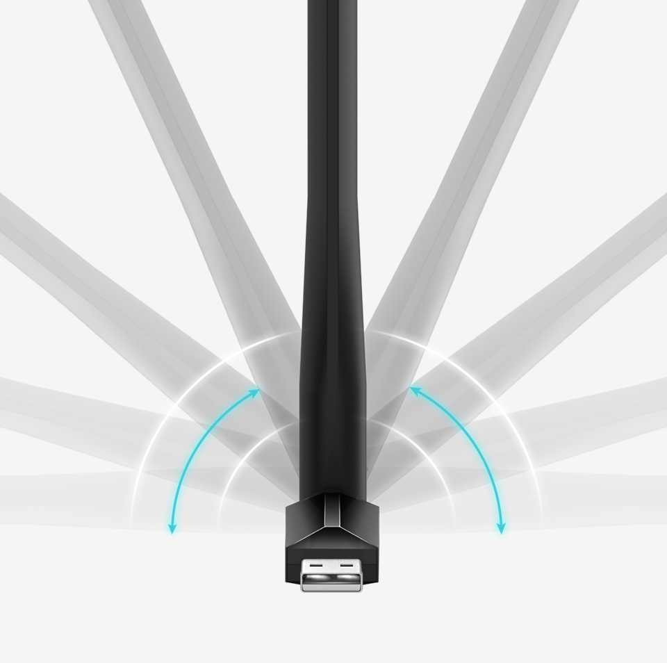 TP-Link Archer T2U Plus AC600 High Gain Wireless D