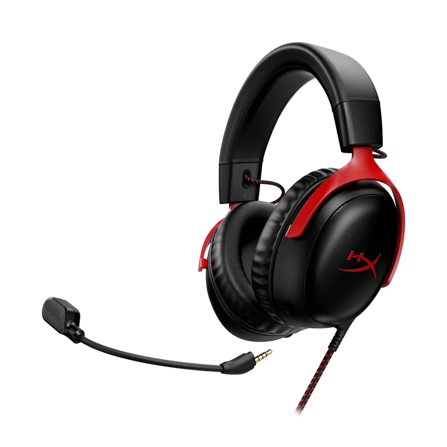 [OUTLET] Kufje HyperX Cloud III, të zeza/ kuqe