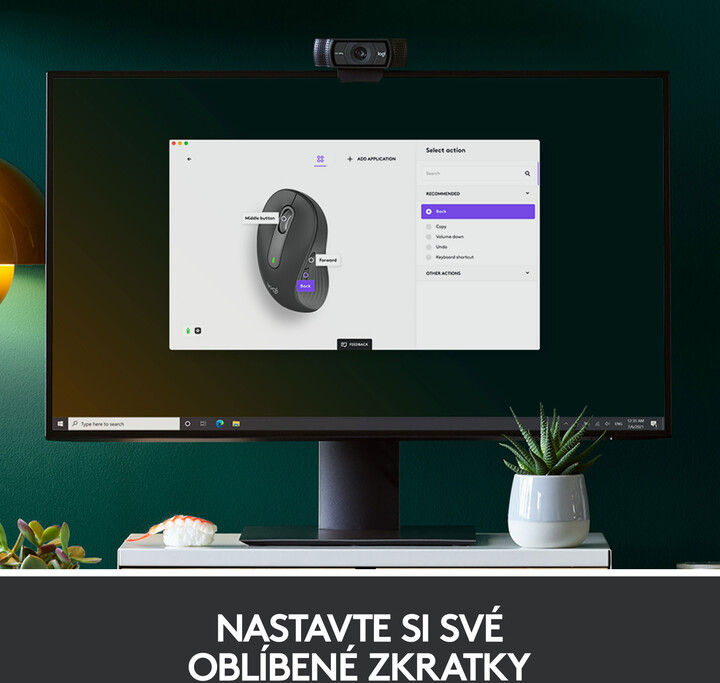 Глувче Logitech M650L, графит