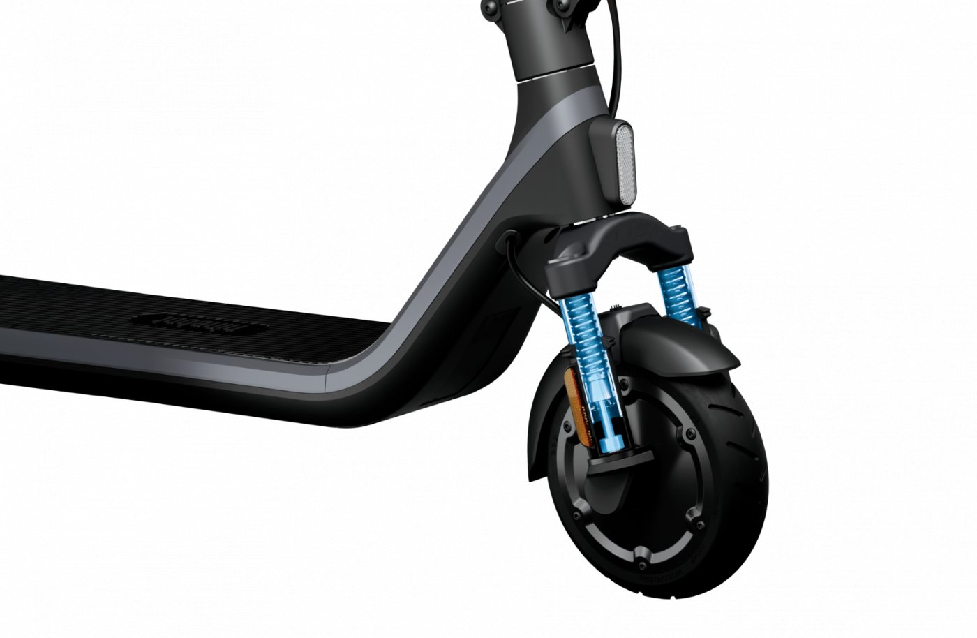 Trotinet elektrik Ninebot Segway KickScooter E2 D II, 450W, 25km autonomi, i zi