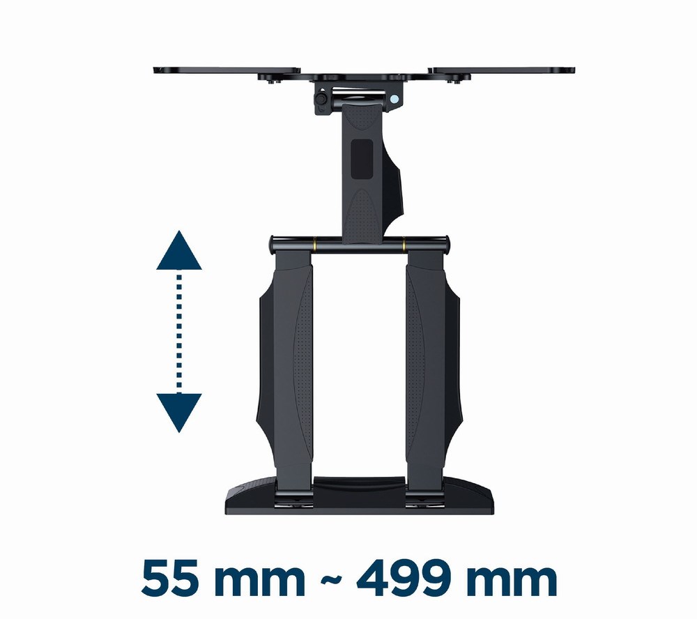 Mbajtëse muri për TV Gembird WM-55ST-01, 32"-55", e zezë