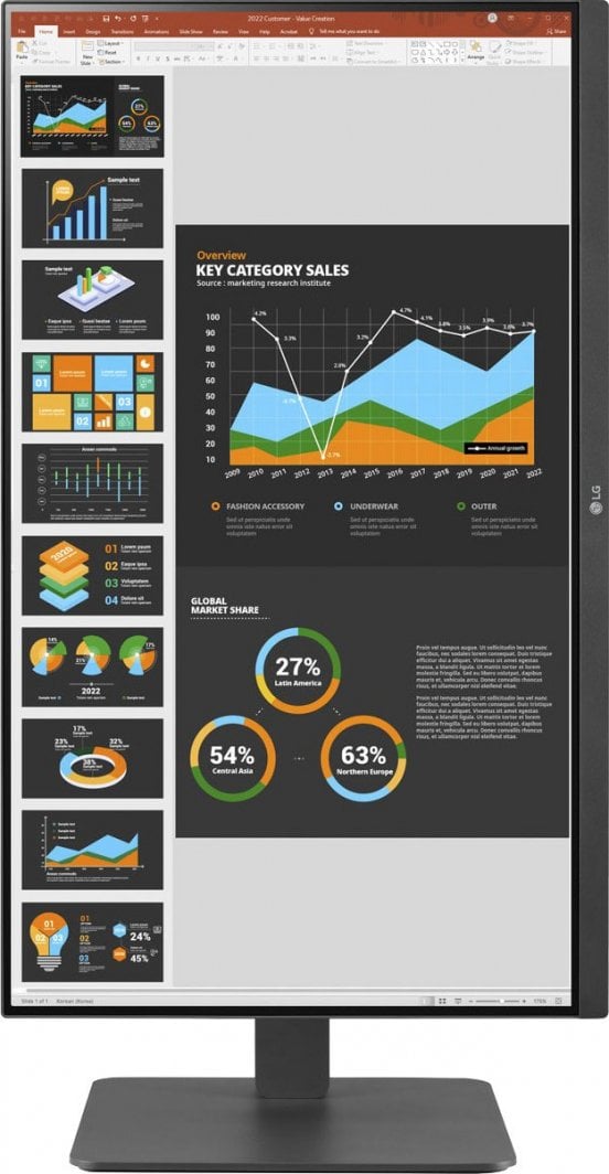 Monitor LG 27BR550Y-C, 27'', 1920 x 1080, i zi