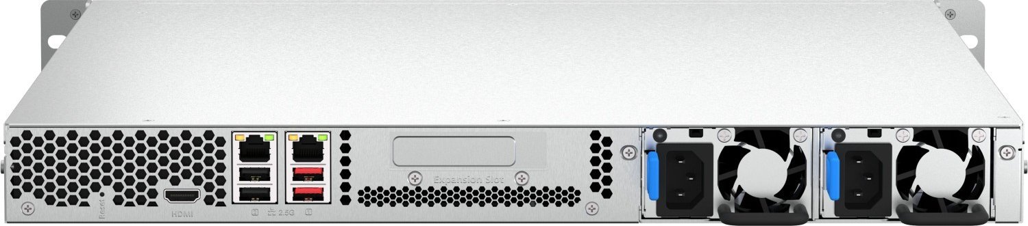 Server NAS QNAP TS-464U-RP-8G, rackmount 1U, 4 slote 2.5GbE, i zi