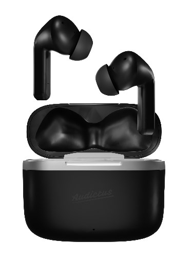 Dëgjuese Audictus Dopamine True Wireless Stereo (TWS), të zeza