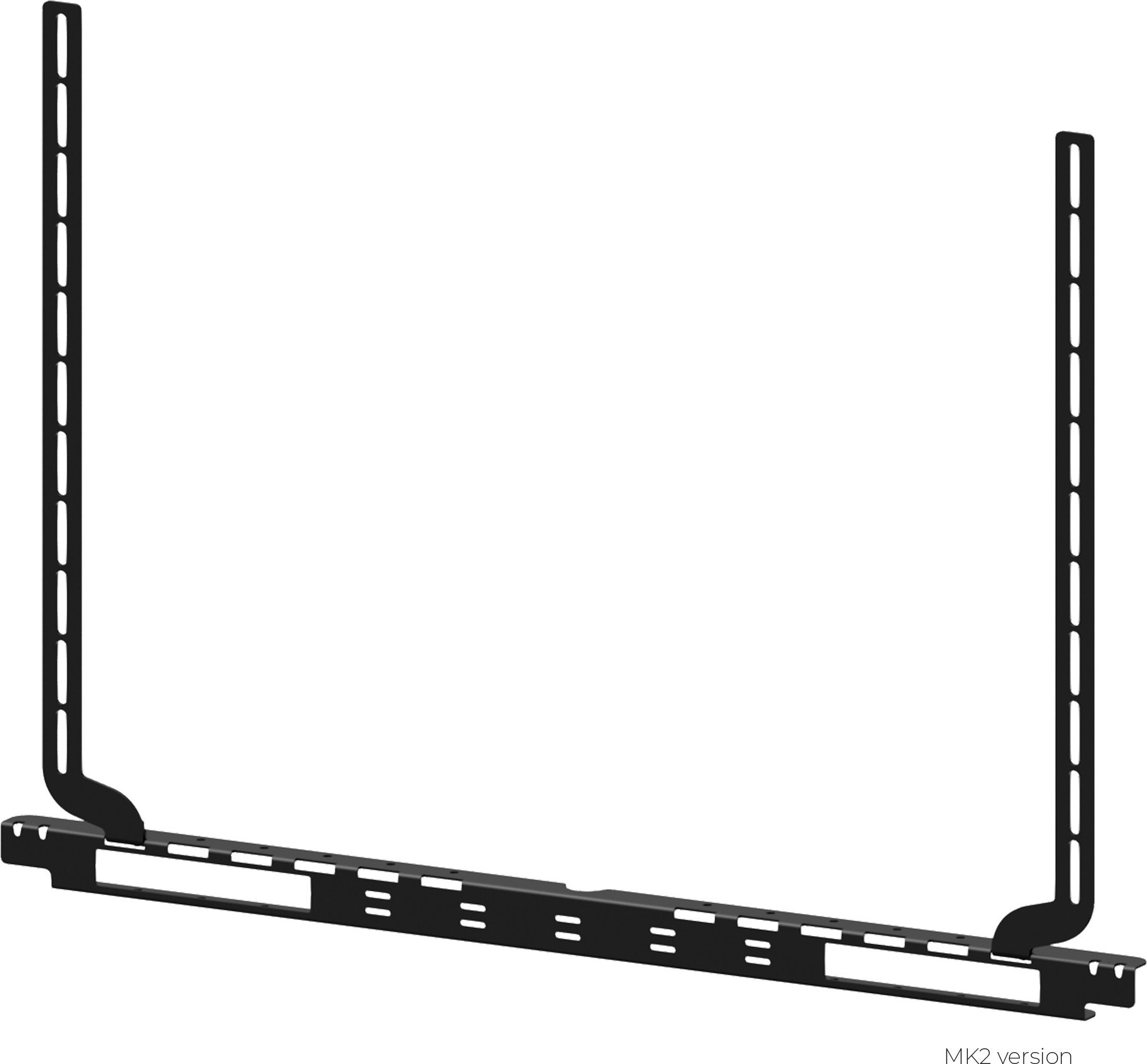 Mbajtëse TV për soundbar Audac MBK440MK2/B, për IMEO2, VESA100 deri 800, e zezë