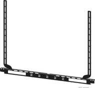 Mbajtëse TV për soundbar Audac MBK440MK2/B, për IMEO2, VESA100 deri 800, e zezë