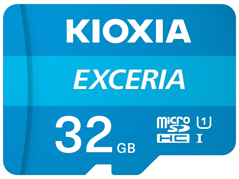 Kartë e memories Kioxia Exceria, MicroSDHC, 32 GB, Class 10 + përshtatës SD