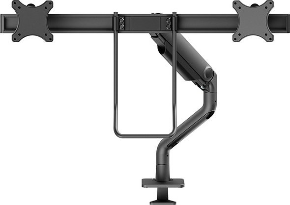 Mbajtëse tavoline për 2 monitorë Neomounts DS75S-950BL2, 17" 27", VESA 75x75 100x100, e zezë