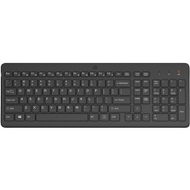 Tastierë wireless HP 225, madhësi e plotë, bllok numerik, e zezë