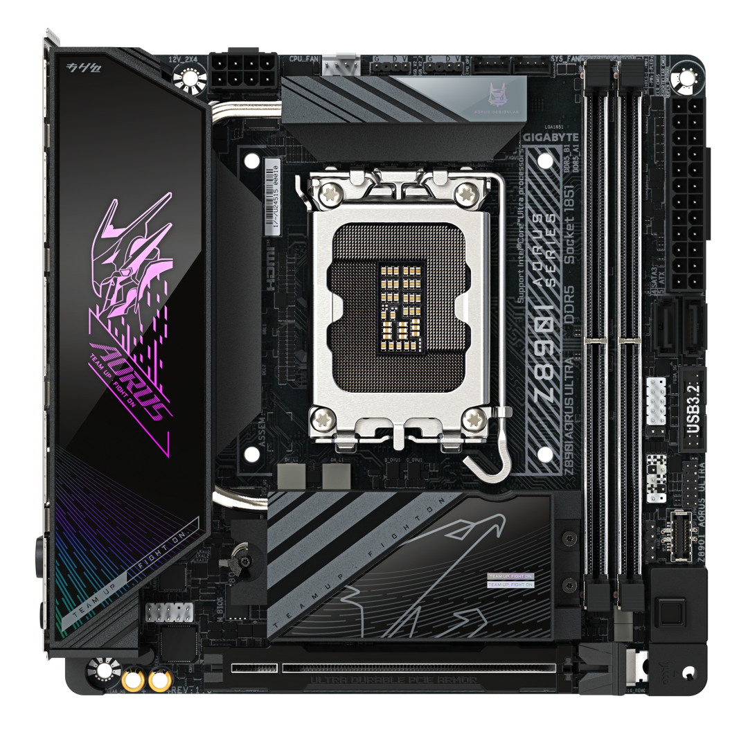 Pllakë amë Gigabyte Z890I Aorus Ultra, mini ITX, DDR5, PCIe 5.0