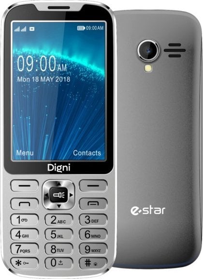 Telefon me taste Estar Digni Call, 3.5", 4G, argjendtë