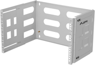 Rrafte murale rack Lanberg FB01-5406-10S, 19" 6U, thellësi 400 mm, gri