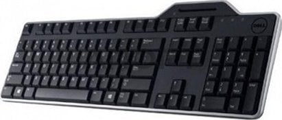 Tastierë Dell KB-813, QWERTY rusisht, me lexues smart card, e zezë