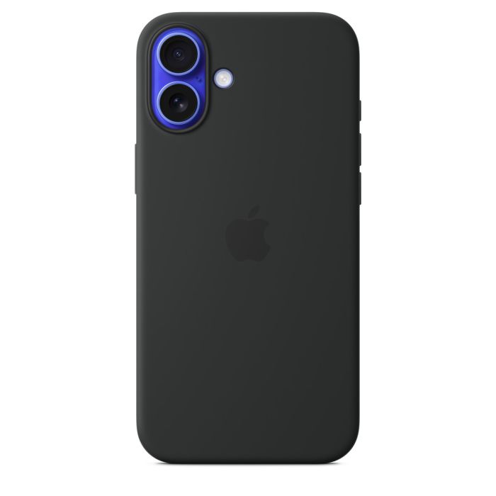 Apple iPhone 16 Plus Silicone Case with MagSafe, Black 2