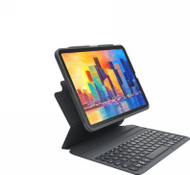 Tastierë me këllëf ZAGG Pro Keys për iPad Air 10.9 Gen 4/5, wireless, me ndriçim, gri