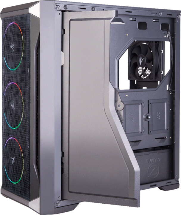 Куќиште Zalman Z8 MS, ARGB, црно