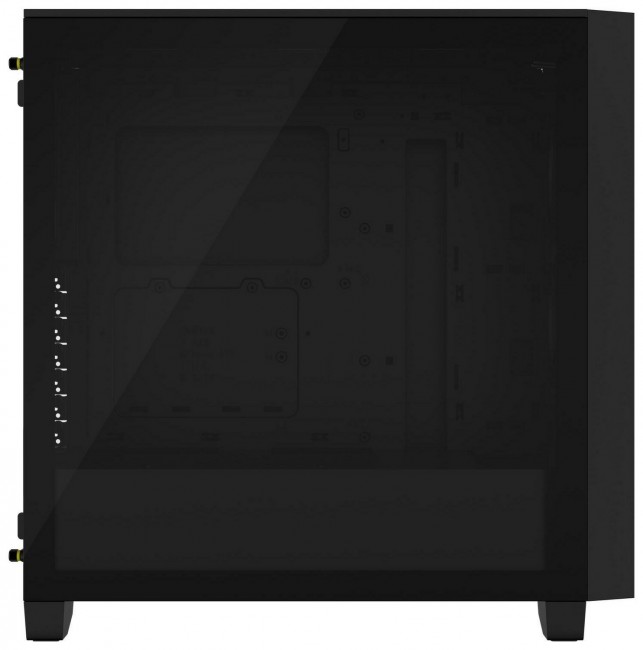 Kasë Corsair 3000D RGB Tempered Glass, e zezë