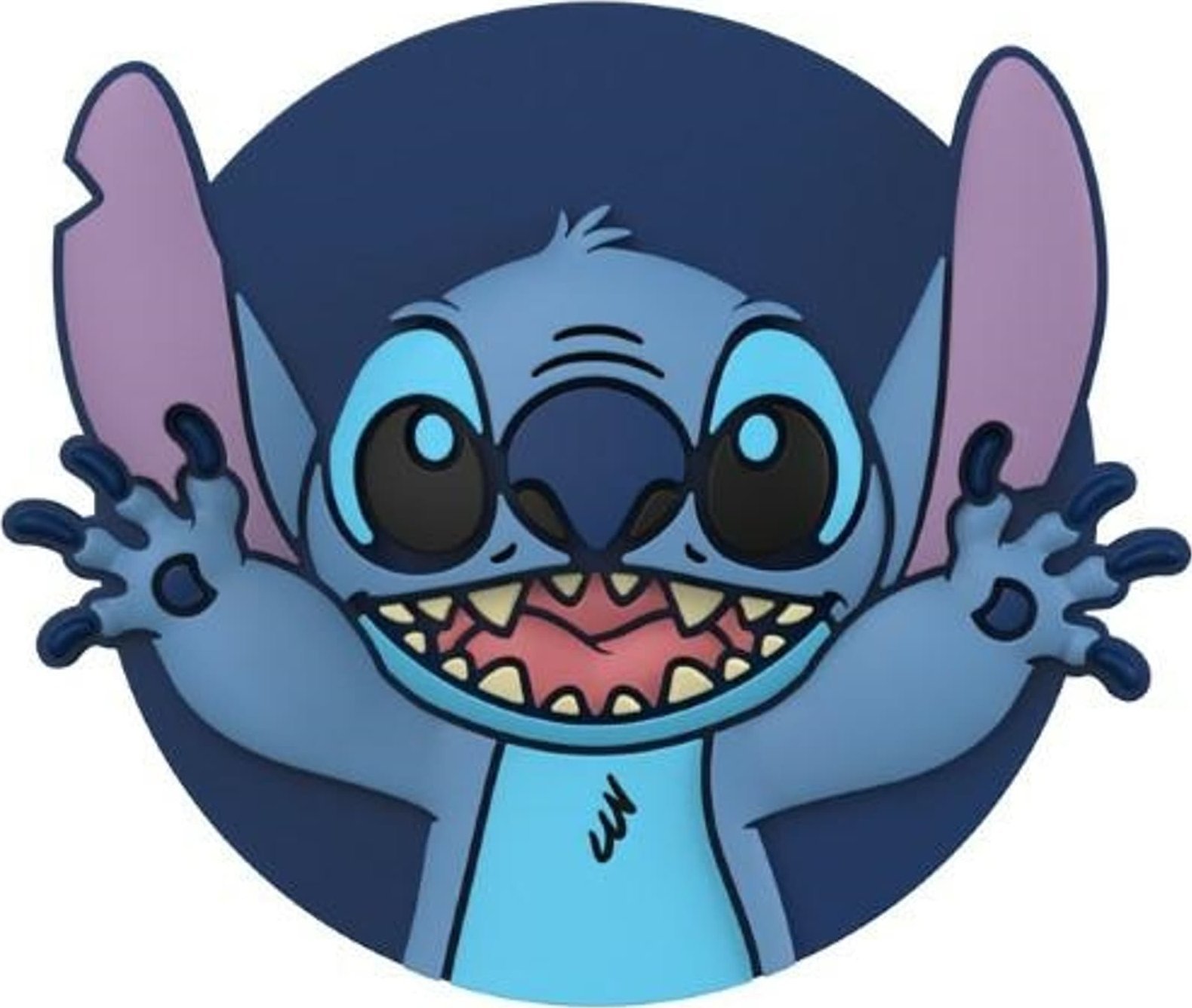 Mbajtëse telefoni PopSockets PopOut 2 Stitch 112621, ngjitëse, shumëngjyrëshe