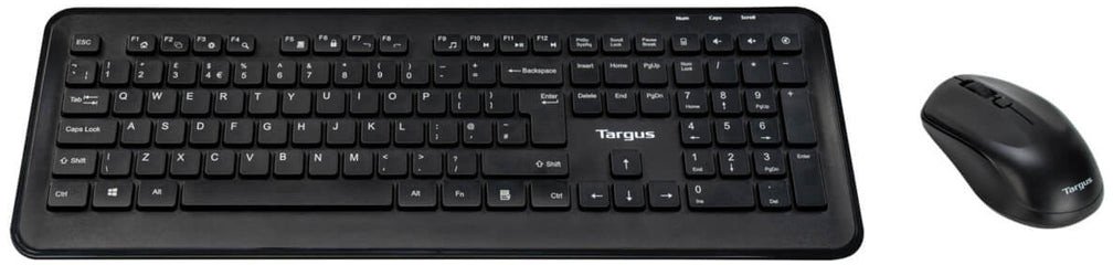 Set tastierë dhe mouse Targus AKM610NO, wireless 2.4 GHz, QWERTY Nordic, i zi