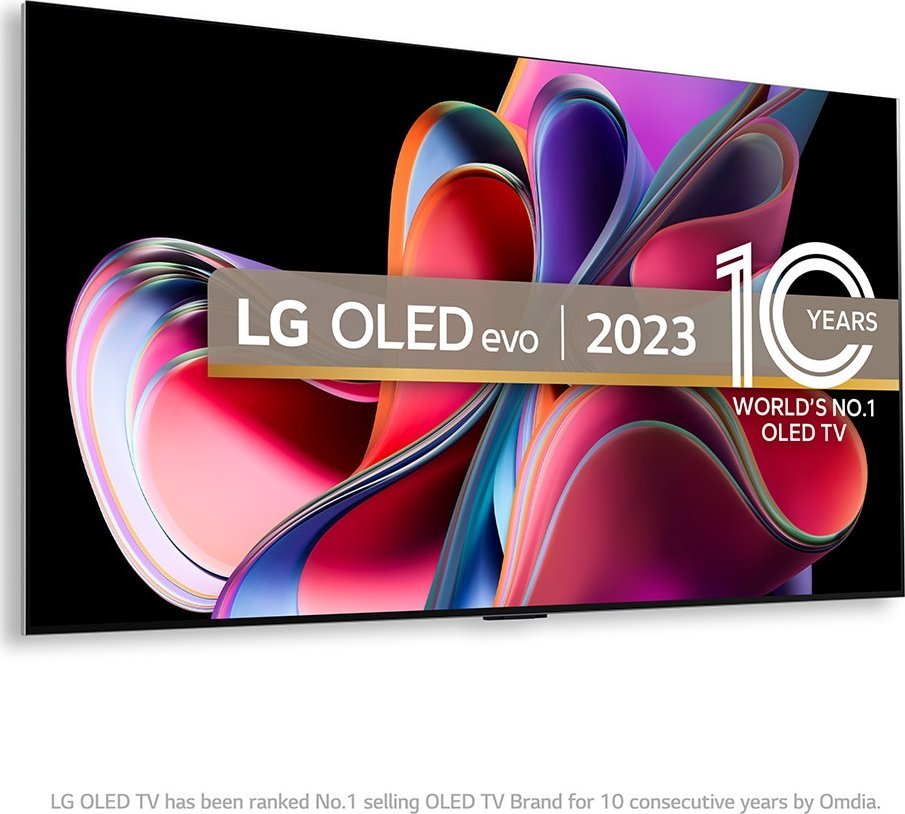 Televizor LG OLED OLED55G36LA, 55", 4K UHD, i zi argjendtë