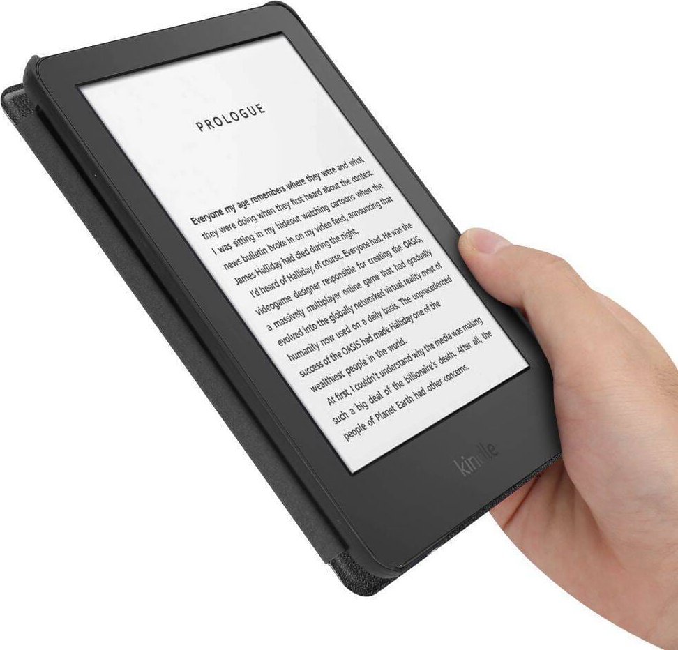 Mbulesë Tech-Protect Smartcase Kindle Paperwhite 6 Colorsoft Signature, funksion zgjim fjetje, e zezë